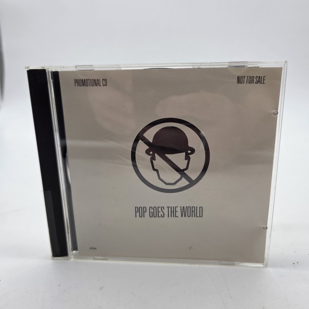 CD MEN WITHOUT HATS POP GOES THE WORLD PROMOTIONAL CD